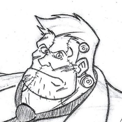 400x400 Monster Of A Mad Scientist (@andreandrewsq) Twitter - Mad Scientist Sketch