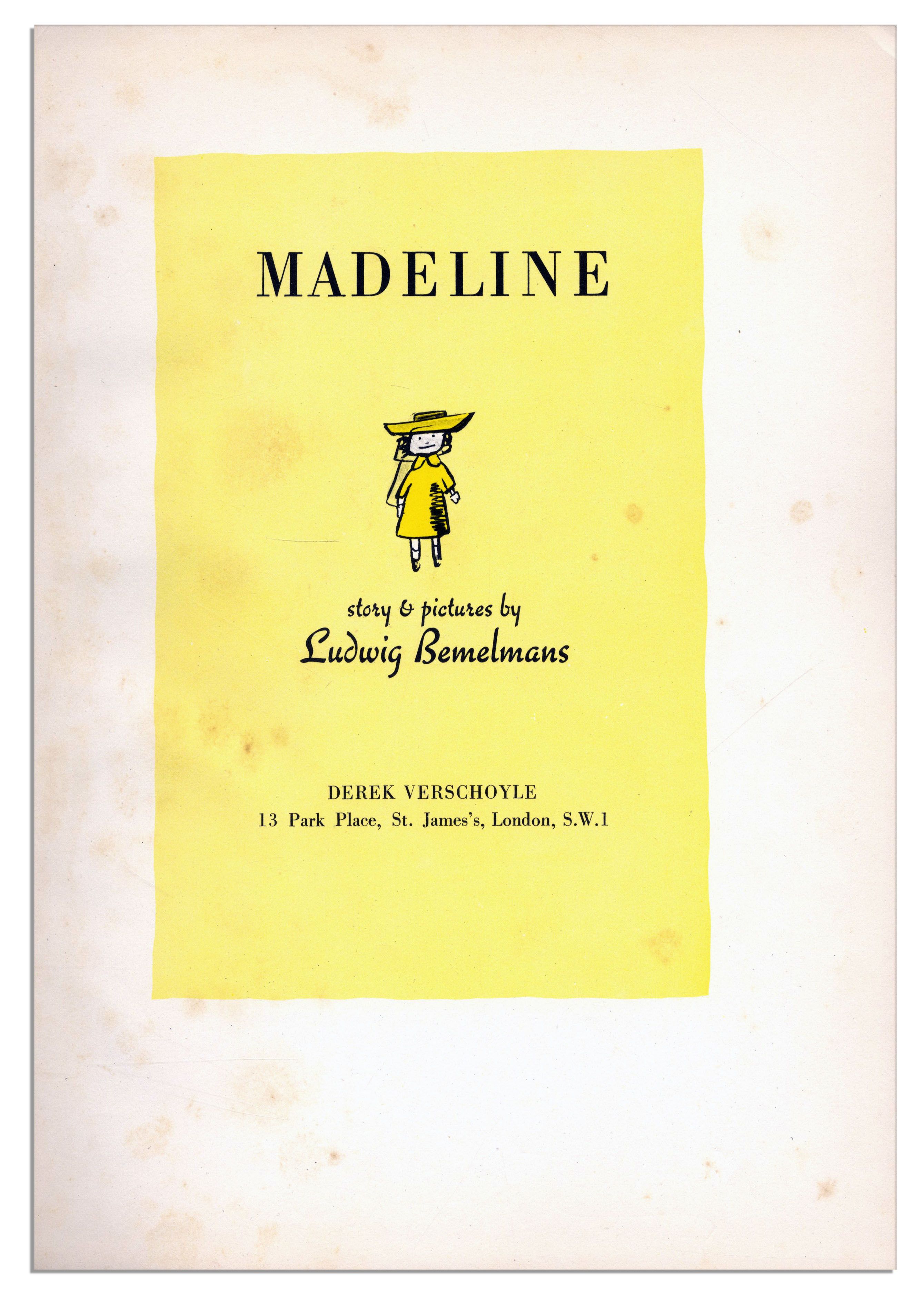 2679x3761 Lot Detail - Madeline Sketch