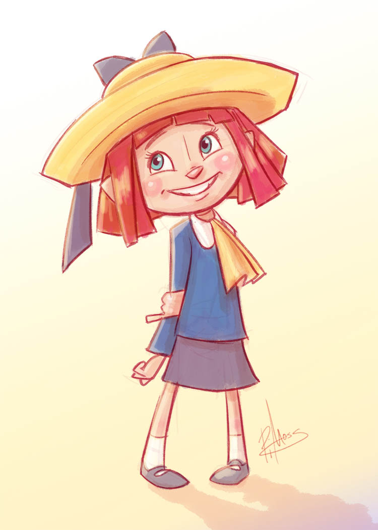 750x1050 Madeline (Sketch Dailies) By Patrickianmoss - Madeline Sketch