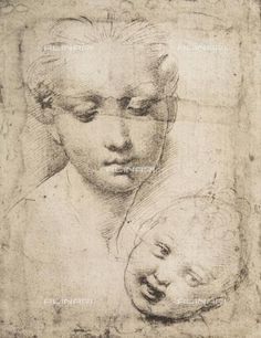 236x306 Raphael Google Image Result For Httpimages.alinari.itimg480 - Madonna And Child Sketch