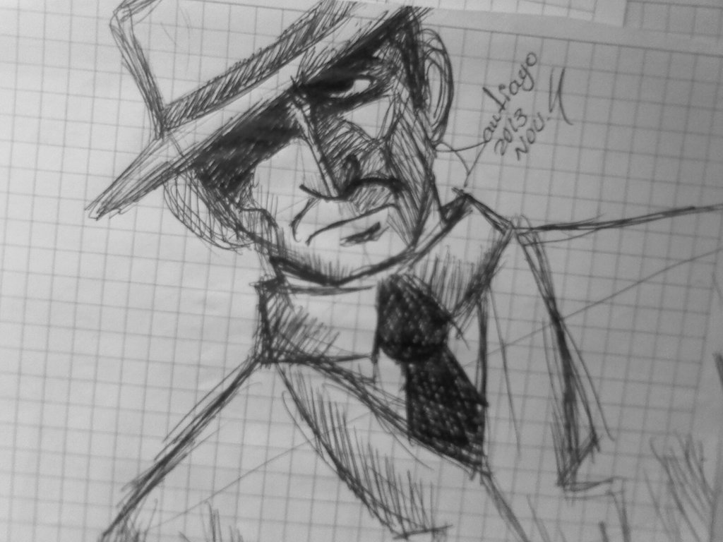 1024x768 Mafia Sketch 014 2013 By Jupitano - Mafia Sketch