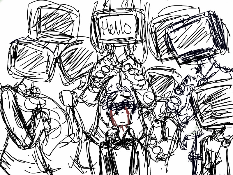 800x600 Ob Mafia Sketch A Fan Art Speedpaint Drawing By Gemations - Mafia Sketch