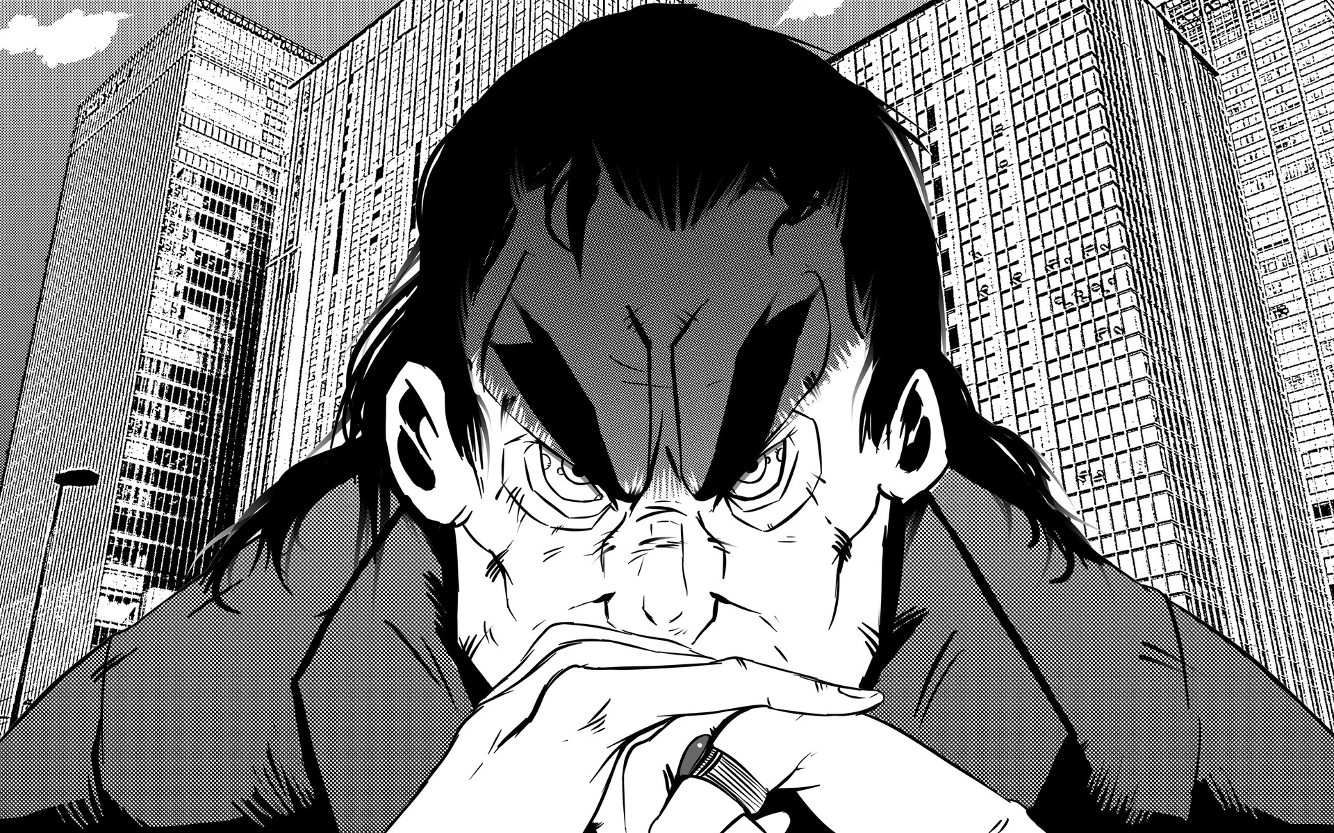 1920x1200 Behnam Balali - Mafia Sketch