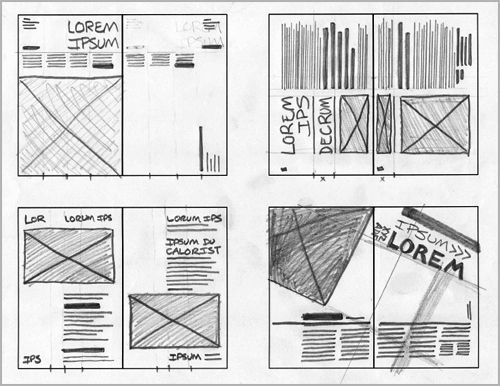 500x386 Magazine - Magazine Sketch