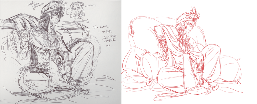 900x364 Magi - Magi Sketch