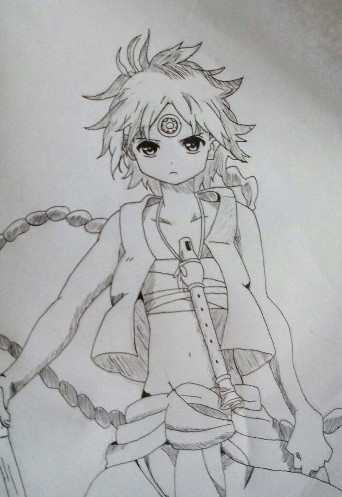 705x1024 Magi Sketch Anime Amino - Magi Sketch