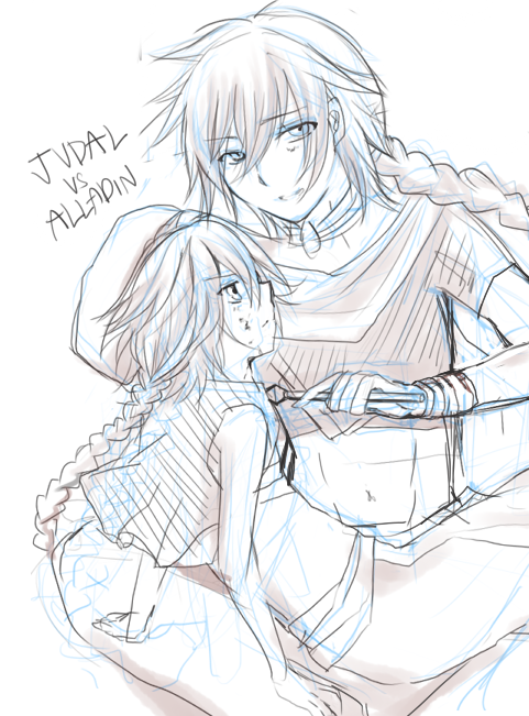 481x651 R U K A Random Magi Sketch - Magi Sketch