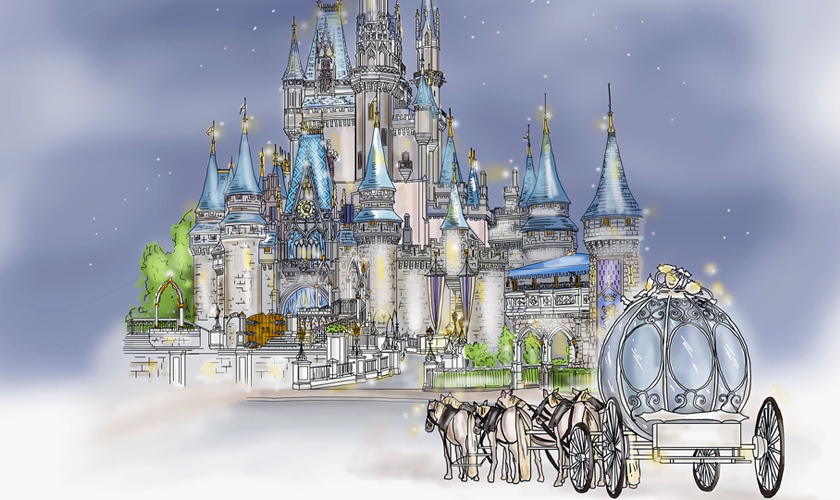 840x500 Magic Kingdom After Hours Experience - Magic Kingdom Sketch