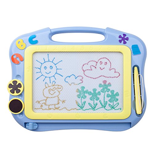 500x500 Ikidsislands Iks85b [Travel Size] Color Magnetic Drawing Board For - Magnetic Sketch Board