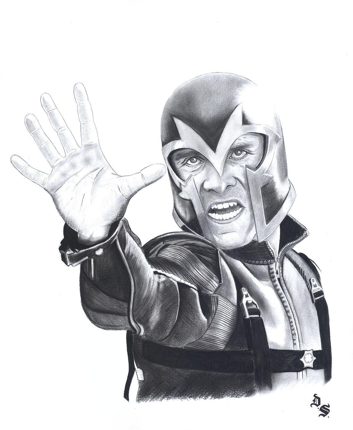 1200x1460 Magneto - Magneto Sketch