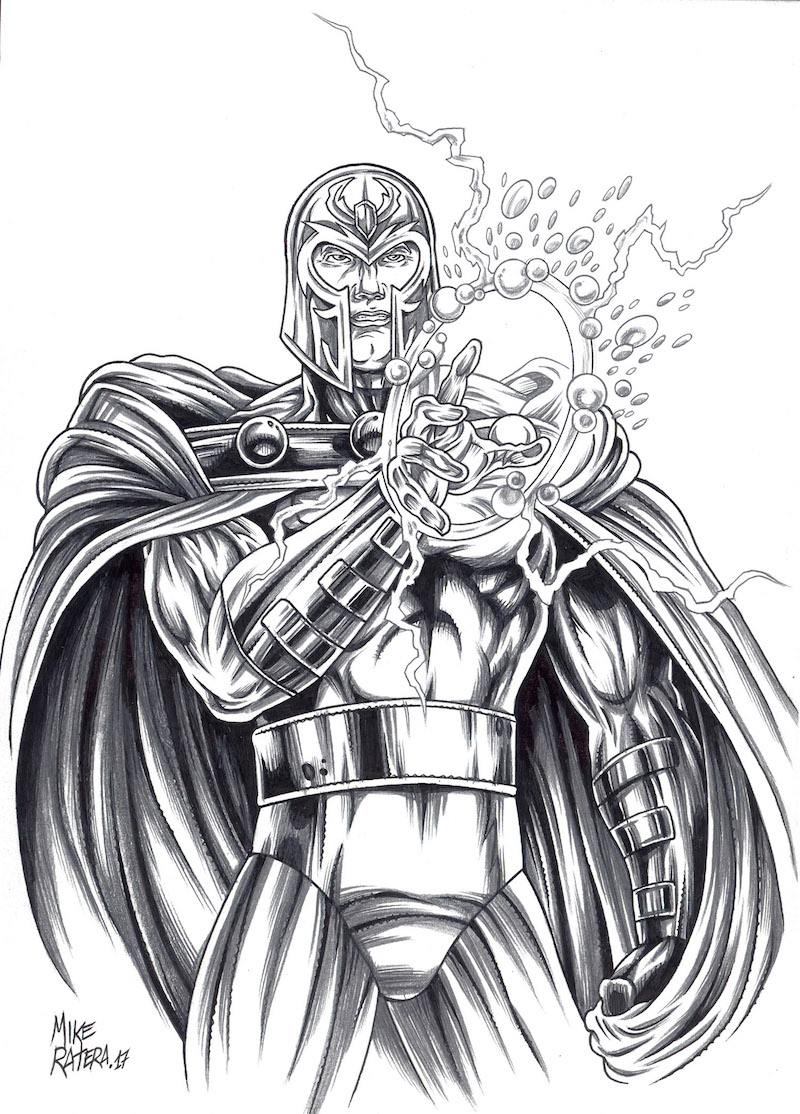 Magneto Sketch at PaintingValley.com | Explore collection of Magneto Sketch