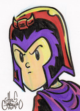 258x360 Magneto Archives Chris Giarrusso - Magneto Sketch