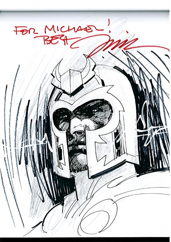 566x800 Magneto Sketch - Magneto Sketch