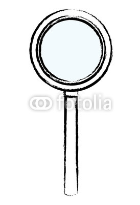 274x400 Magnifying Glass Isolated Sketch Buy Photos Ap Images Detailview - Magnifying Glass Sketch