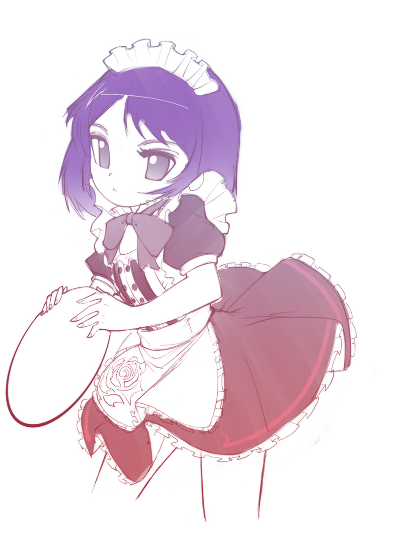 800x1132 Image - Maid Sketch