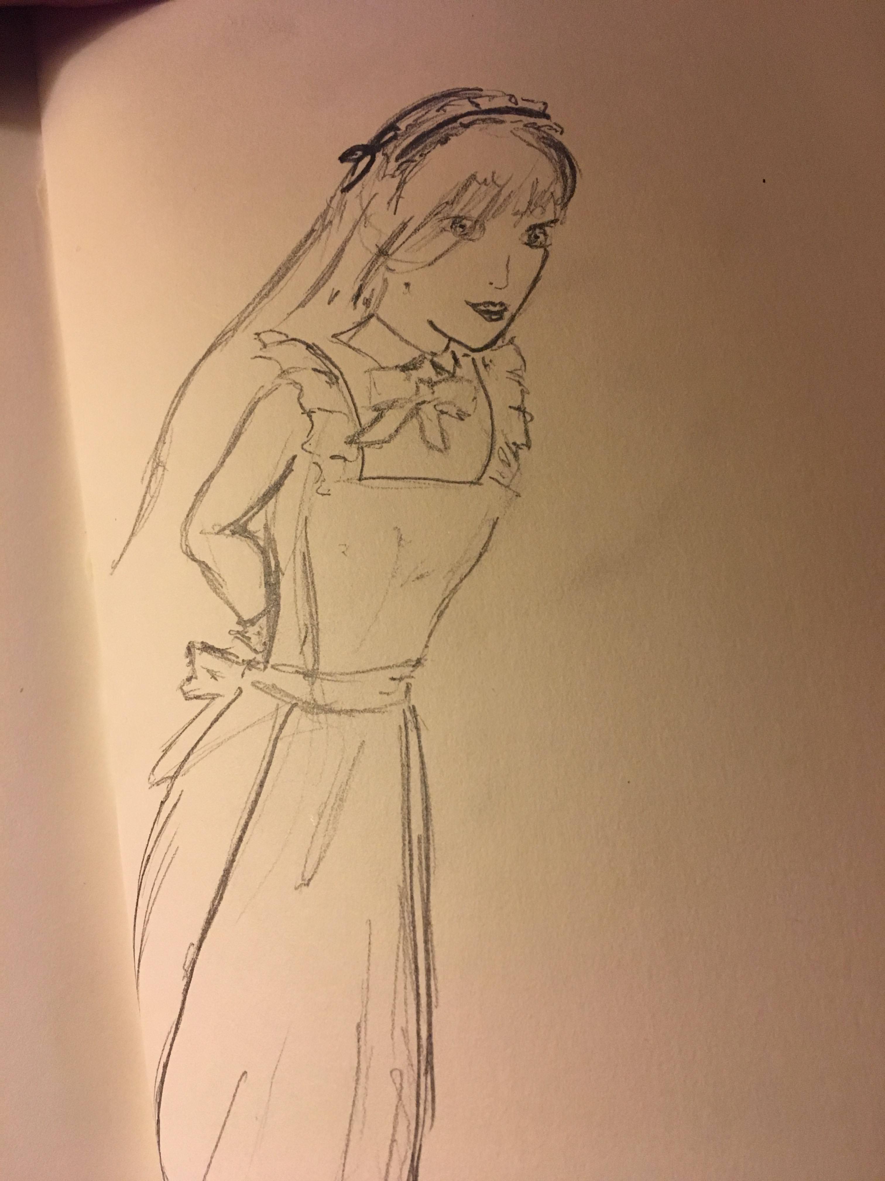 3024x4032 Maid Sketch - Maid Sketch
