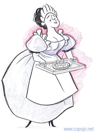 400x559 Old Maid Sketch, 2012 Mah Drawrins Maids And Sketches - Maid Sketch