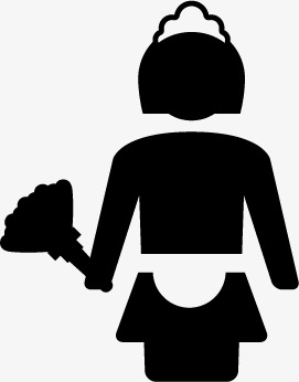 271x346 Vector Maid, Maid, Sketch, Hand Painted Png And Vector For Free - Maid Sketch