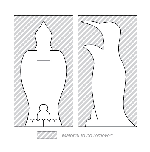 503x511 Penguin Mailbox Sketch - Mailbox Sketch