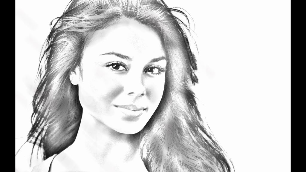 1024x576 Change Photo To Sketch Photoshop Tutorial How To Make Sketch Using - Make A Picture Into A Sketch