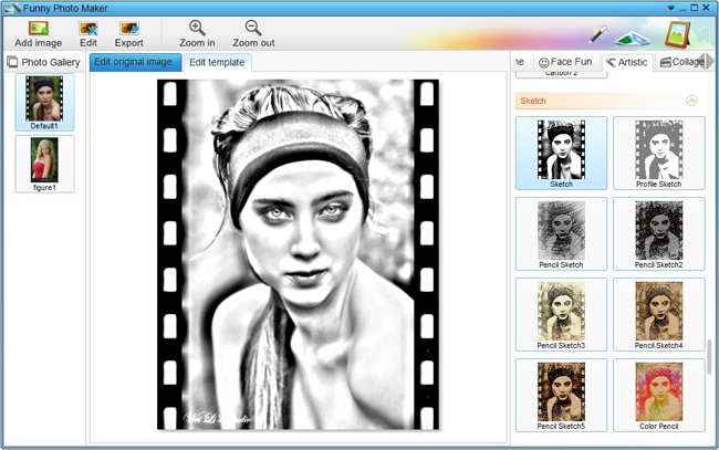 650x407 How To Sketch A Picture With Funny Photo Maker - Maker Sketch