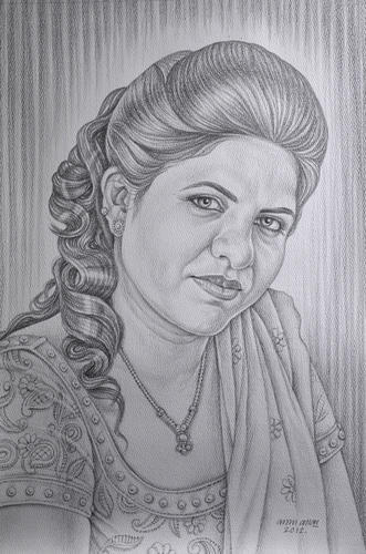 331x500 Portrait Maker, Sketch Artist, Canvas Painting Art - Maker Sketch