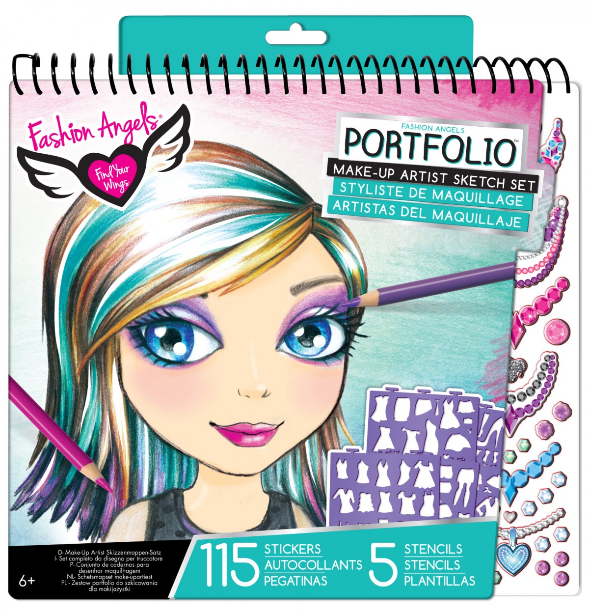 1200x1248 Make Up Design Sketch Portfolio - Makeup Artist Sketch