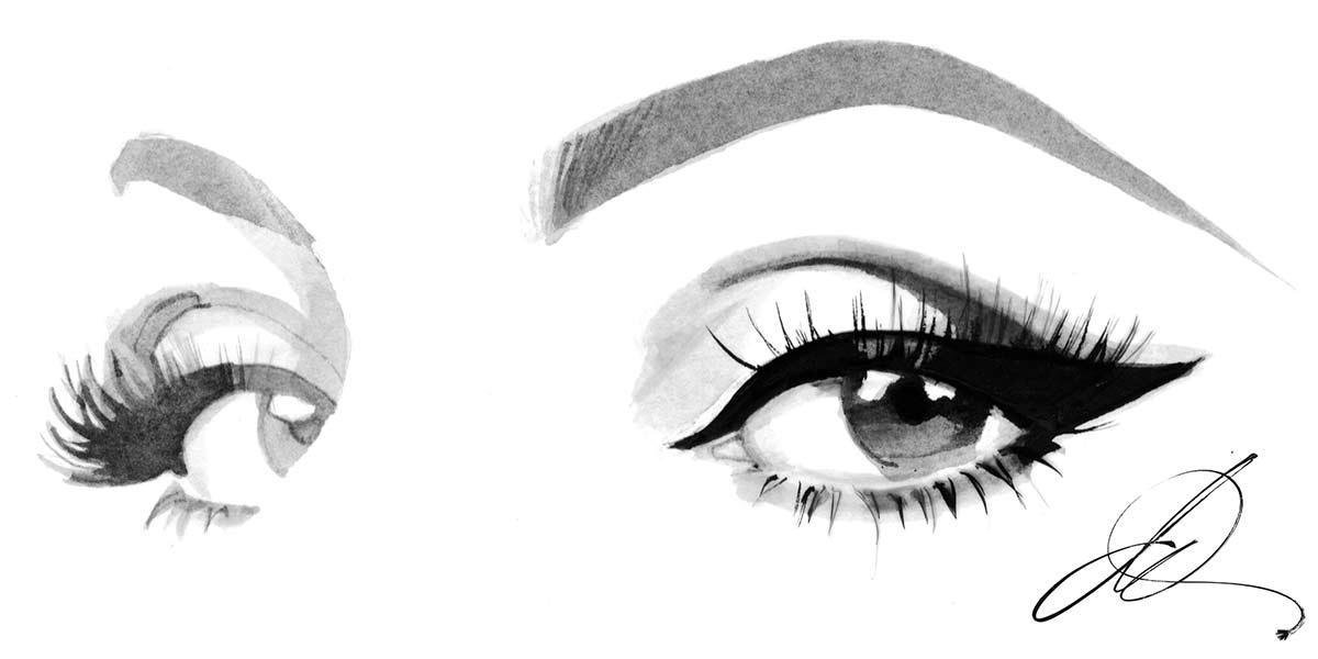 1200x600 Get The Gloss Eyeko Launches The Swiss Army Knife Of Eye Makeup - Makeup Brushes Sketch
