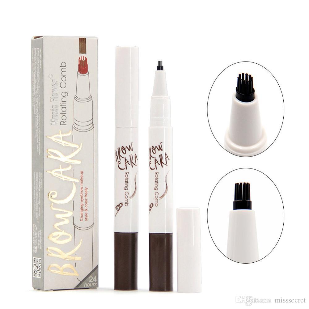 1000x1000 Music Flower Eyebrow Tattoo Pen Fork Tip Sketch Makeup Eyebrow - Makeup Brushes Sketch