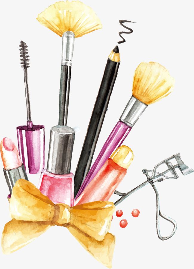 650x899 Cosmetic,herramientas De Maquillaje,cepillo,lipstick,makeup Brush - Makeup Brushes Sketch