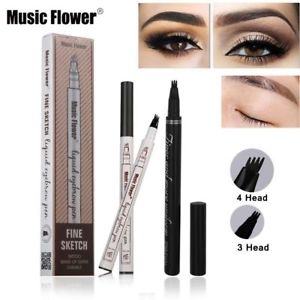 300x300 Hot Music Flower Makeup Sketch Liquid Eyebrow Pen Durable Eyebrow - Makeup Sketch