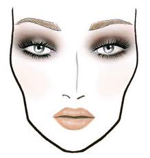 219x230 Makeup Face Charts Make Use Of It! Pout Perfection - Makeup Sketch Face