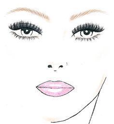 236x257 45 Best Makeup Sketches Images Beauty Makeup - Makeup Sketch Face