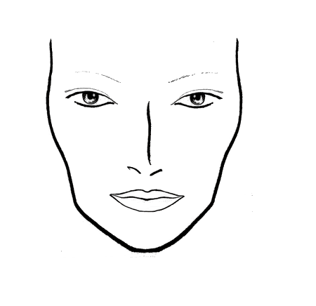 Mac Face Template For Makeup Saubhaya Makeup