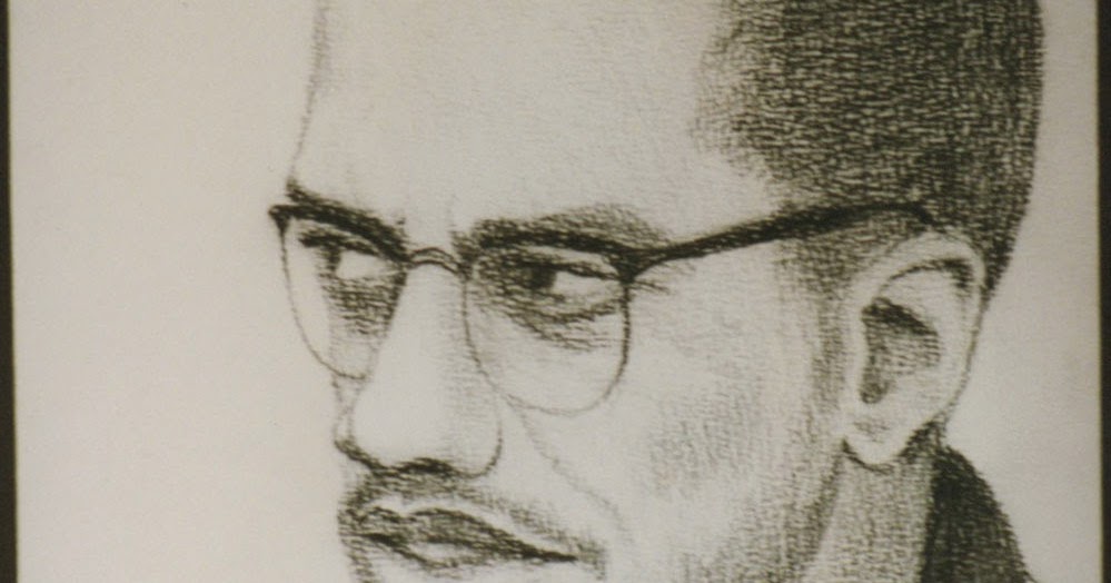 999x524 The Official Website Of Kiilu Nyasha Malcolm X Day Speech May - Malcolm X Sketch