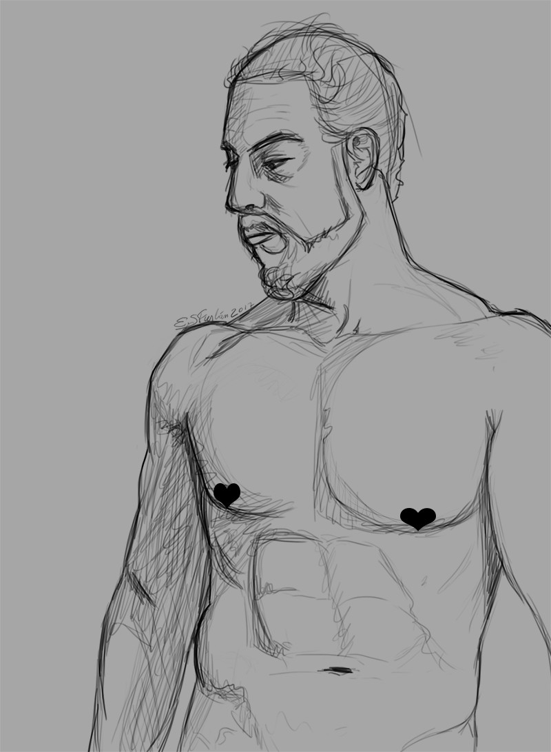 800x1091 Eleanor - Male Anatomy Sketch