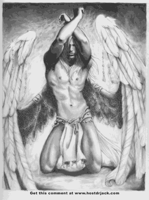 500x672 Pin By Kim Hay On Angels Angel, Male Angels And - Male Angel Sketch