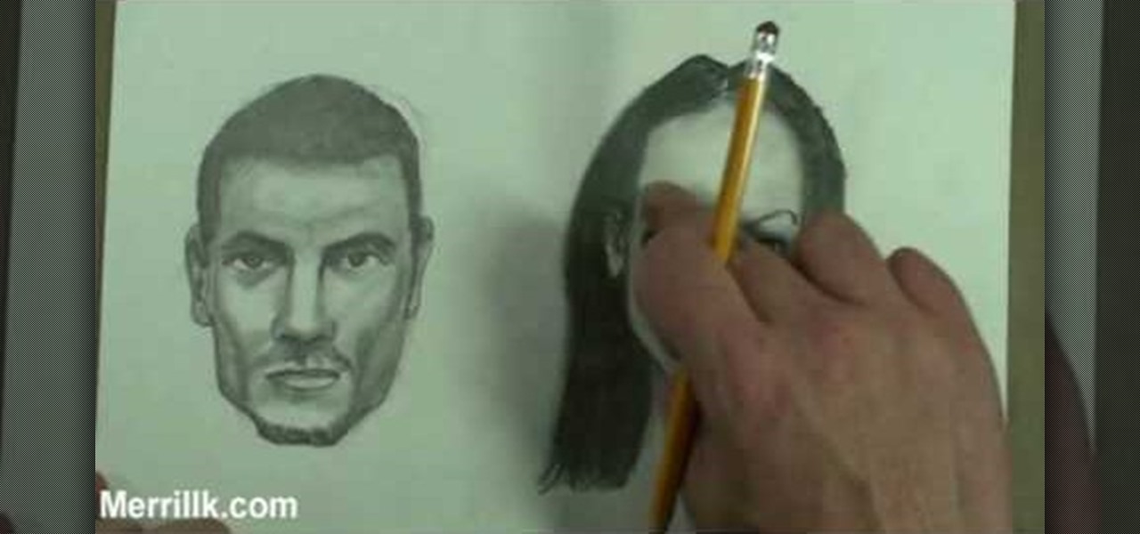 1280x600 How To Draw The Differences Between Male And Female Faces - Male Face Sketch
