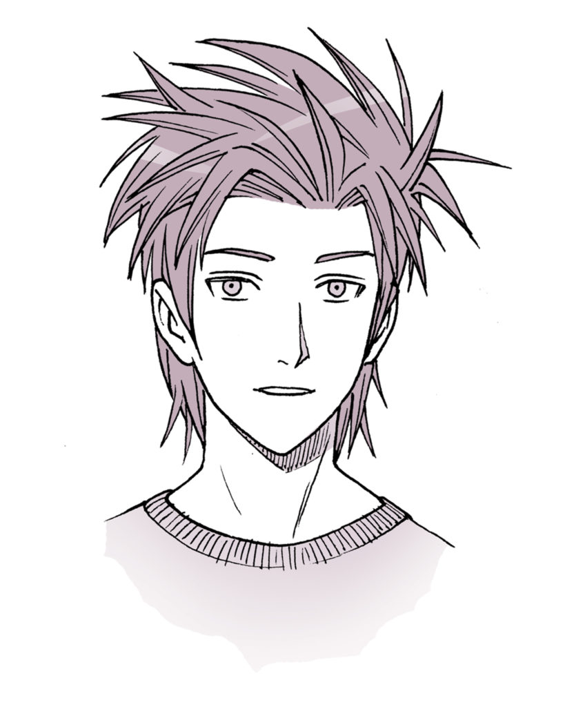 Orasnap: Character Male Hair Drawing Reference