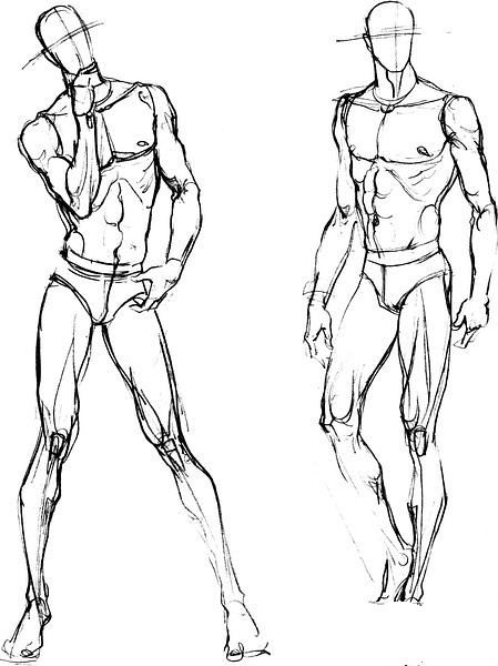 449x600 Image Result For Drawing Poses Men Khoroshenkie Devushki - Male Pose Sketch