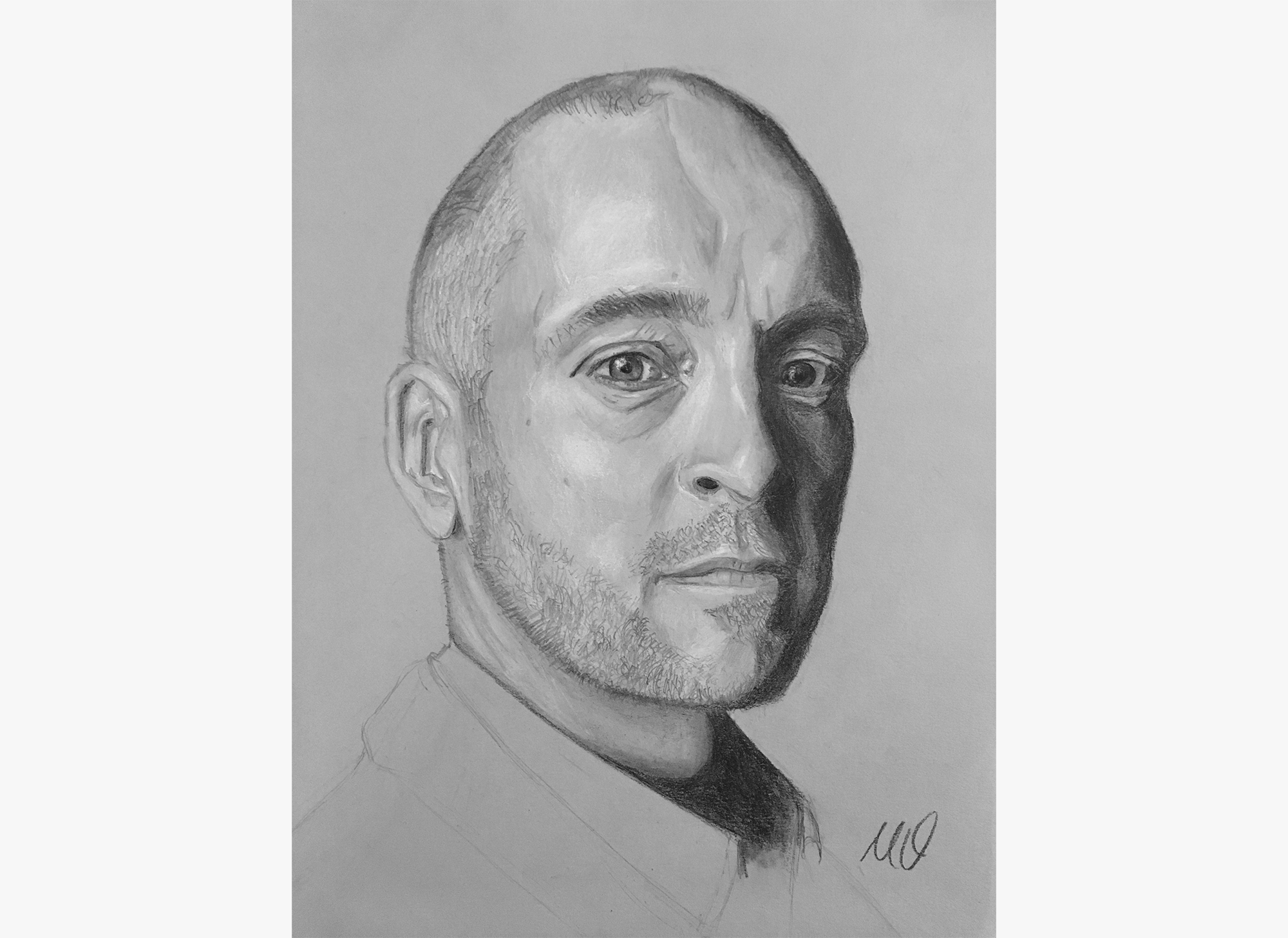 2000x1458 How I Learned To Draw Realistic Portraits In Only 30 Days - Male Sketch