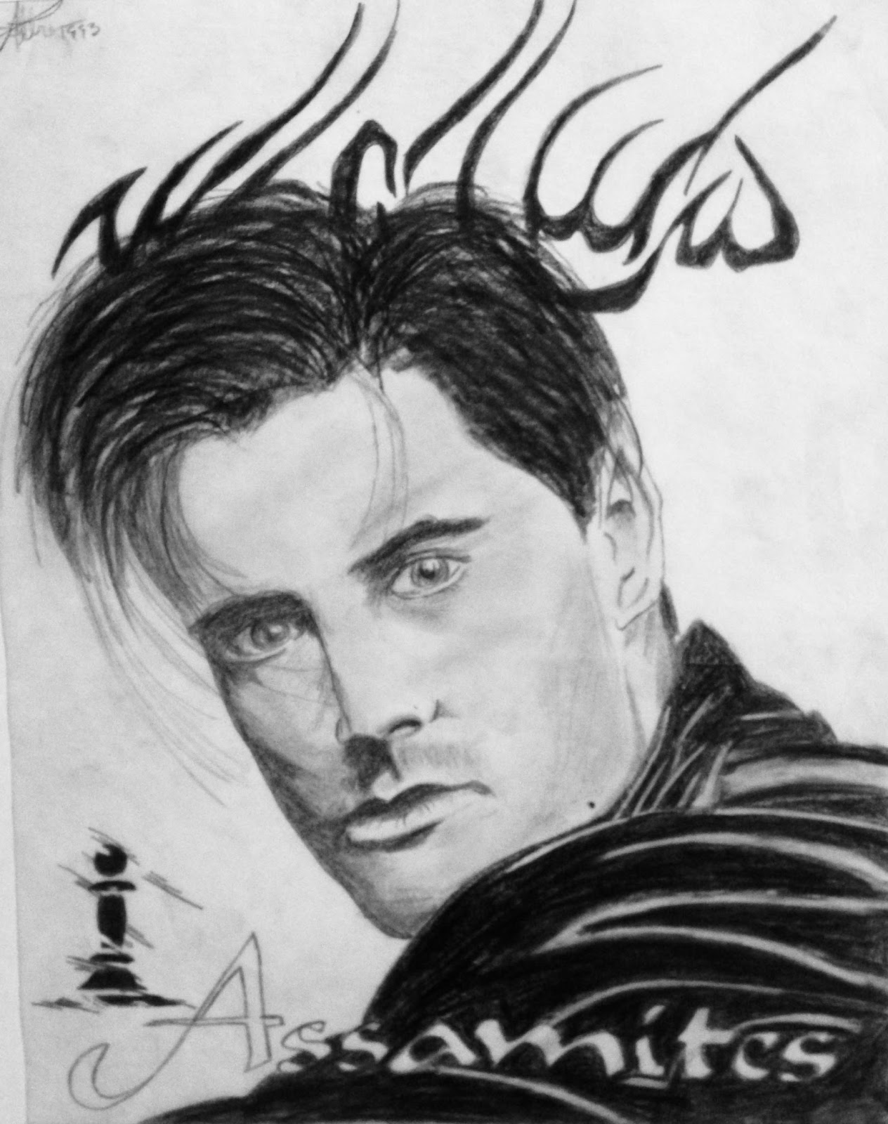 1264x1600 Painting For My Muse Vampire The Masquerade Assamite 2 - Male Vampire Sketch