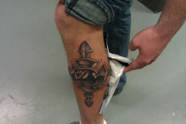 600x401 Body Maltese Cross Tattoo Sketch Ideas Design Idea - Maltese Cross Sketch