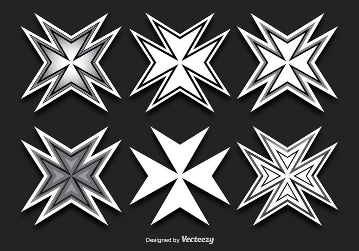 700x490 Maltese Cross Shapes - Maltese Cross Sketch