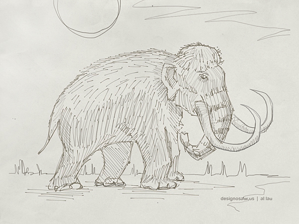 600x450 Sketch Mammoth Blog.designosaur.us - Mammoth Sketch