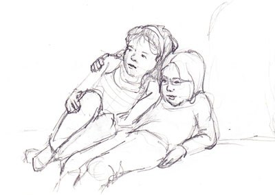 400x284 Sketch Archives - Man And Woman Hugging Sketch