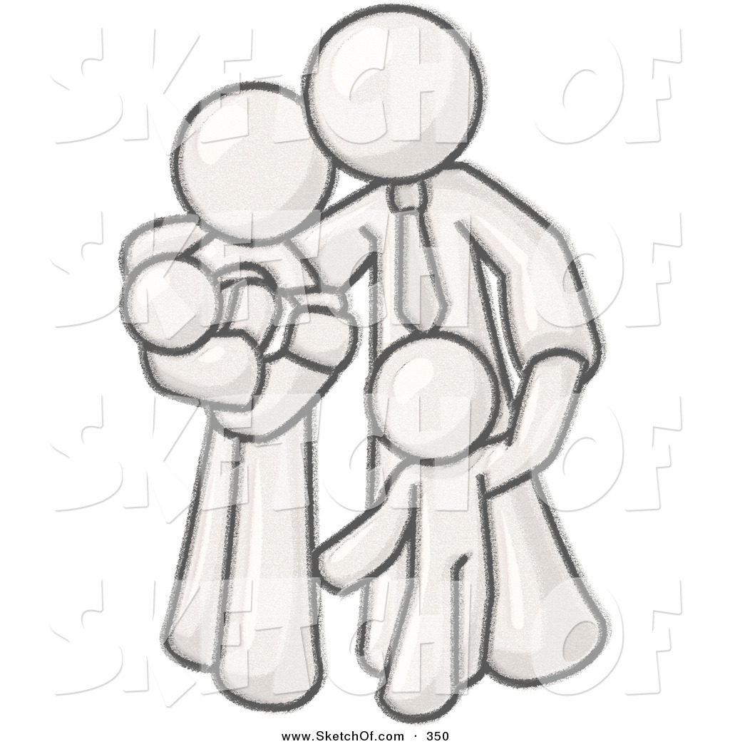1024x1044 Drawing Of A Happy Sketched Design Mascot Family Man, A Father And - Man And Woman Hugging Sketch