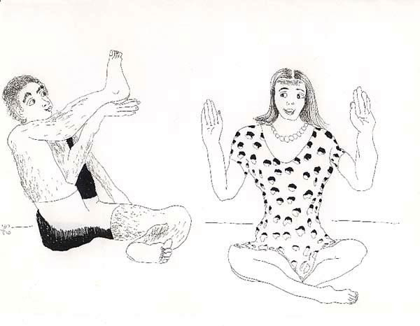 600x466 Man Woman Drawings Relationship And Love Male Female - Man And Woman Sketch