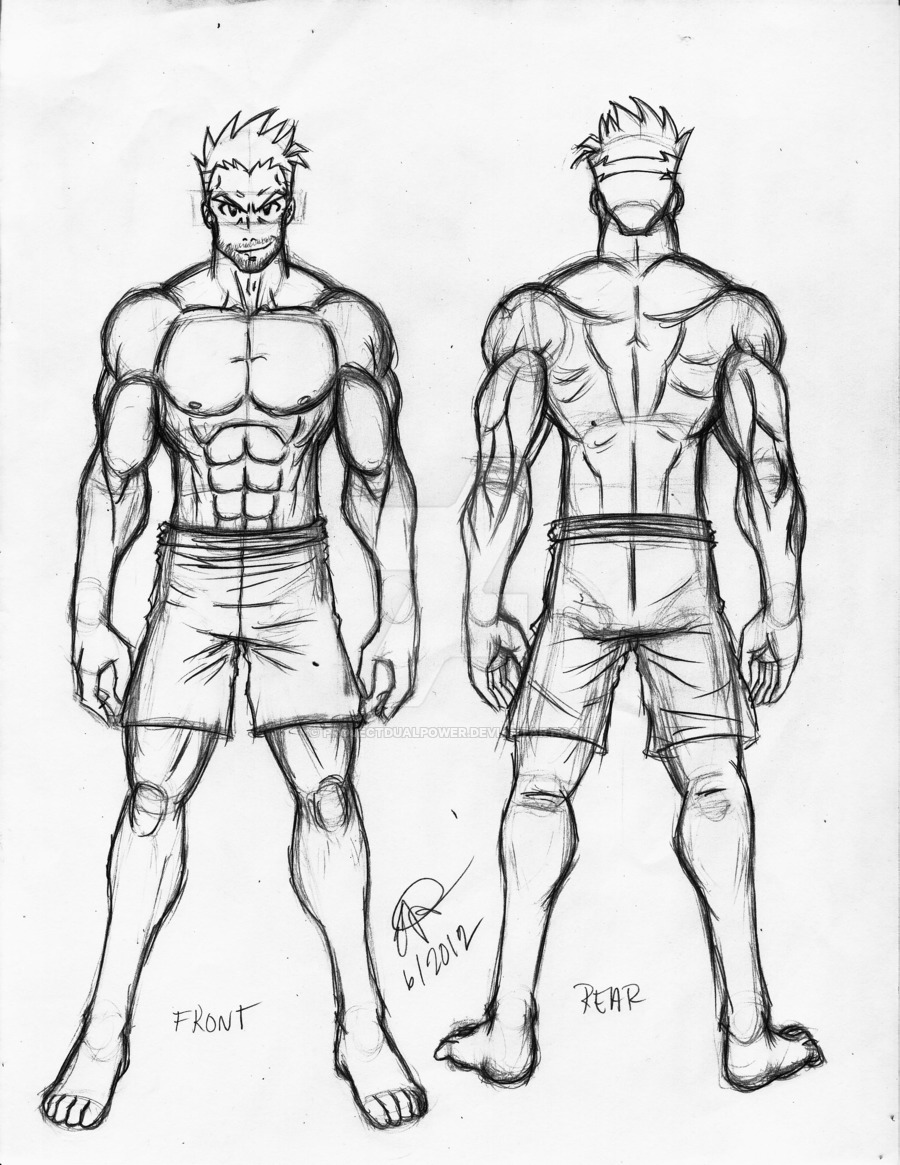 900x1165 Collection Of Male Full Body Drawing High Quality, Free - Man Body Sketch