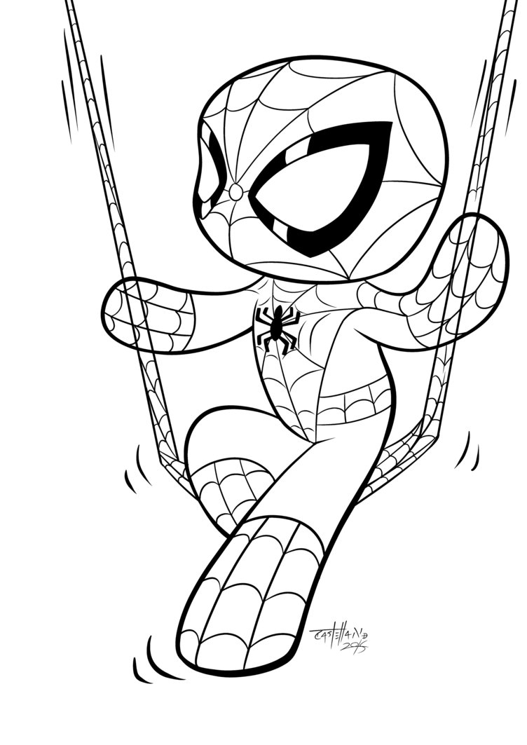 752x1063 Spiderman Cartoon Sketch Spider Man Cartoon Drawing At Getdrawings - Man Cartoon Sketch
